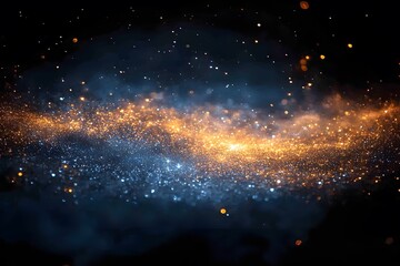 Fototapeta premium Stunning Cosmic Nebula in Deep Space: Ideal for Educational Posters and Sci-Fi Designs