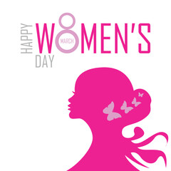 Happy Women's Day. Women's Day Vector design. Womens day. March 8