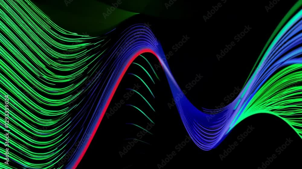 Aufkleber abstract fractal background