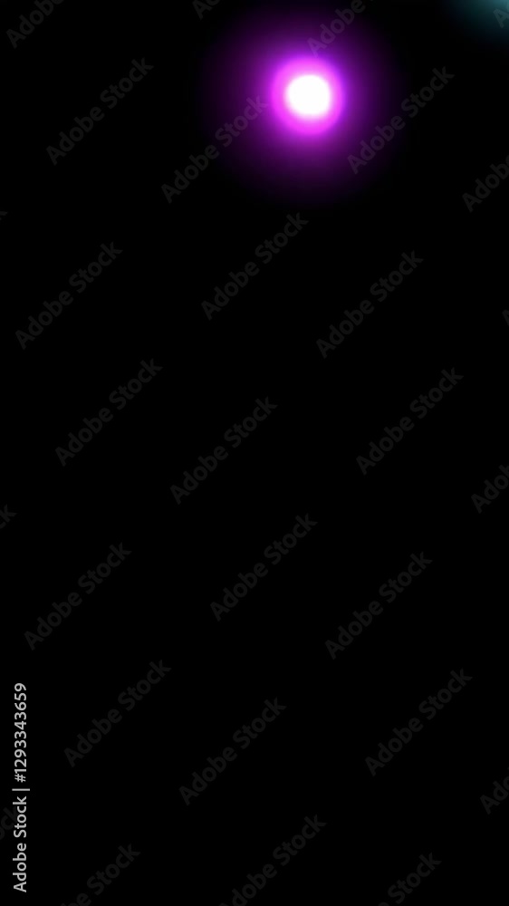 Poster glowing light rays swirling energetically across shadowy surface, creating luminous circular pattern
