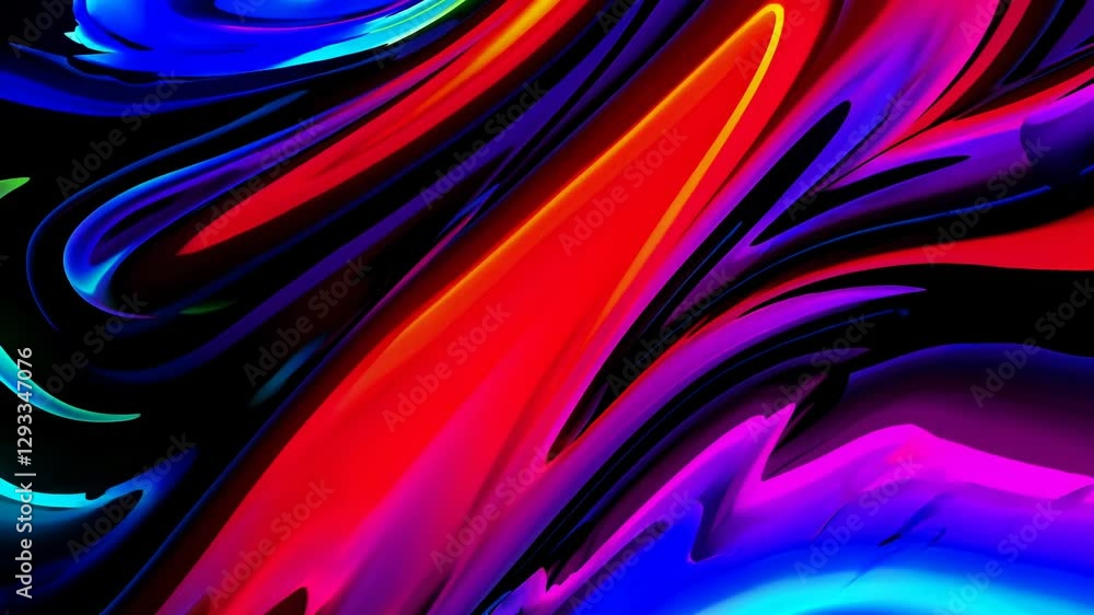 Poster abstract colorful background with lines