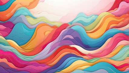 "Iridescent and Holographic Abstract Background with White Frame – Perfect for Invitations, Greeting Cards, and Creative Banners, with Space for Customization."