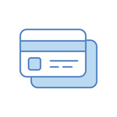 Credit card vector icon