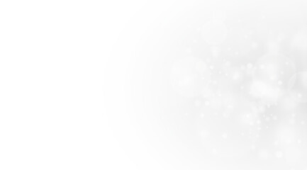 Soft Glowing Bokeh Lights Floating in a Dreamy White Atmosphere, Creating a Gentle and Ethereal Background with a Sense of Elegance, Purity, and Minimalist Beauty