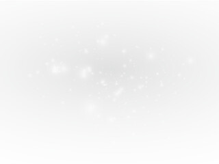 Heavenly White Sparkles Blending into a Soft Background, Creating a Minimalist Yet Enchanting Effect of Floating Light and Elegance