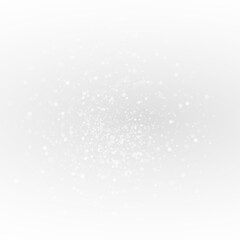 Glowing Light Particles Suspended in a Misty White Space, Symbolizing Purity, Tranquility, and an Ethereal Sense of Magic