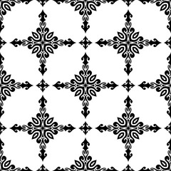 Vintage ornamental ethnic seamless pattern.