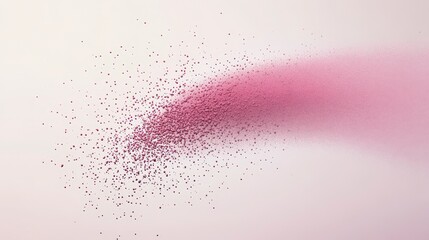 Stunning Abstract Art with Pink and Purple Color Splashes