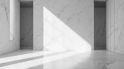 Obraz premium a luxurious Calacatta marble wall with striking gold veining