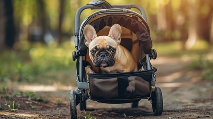 Pet Stroller: Ideal for pets with limited mobility, this stroller ensures they stay active and engaged while staying comfortable.
