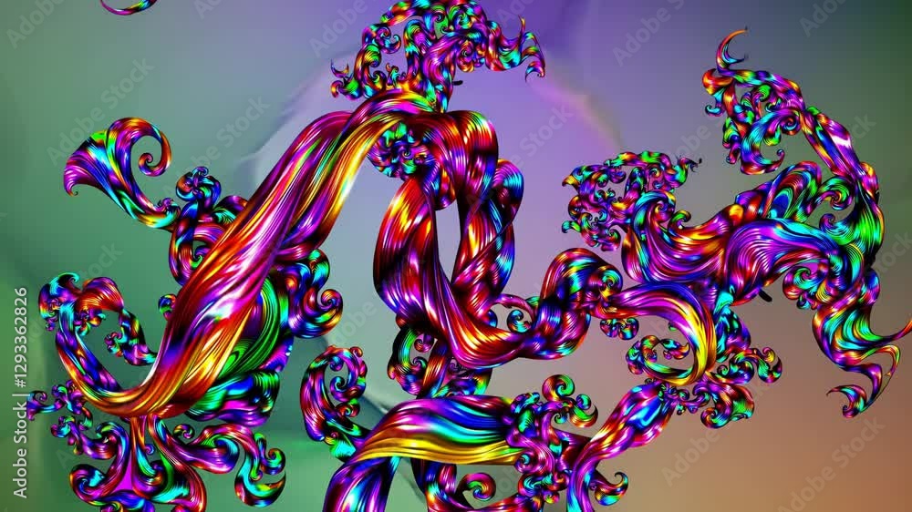 Poster abstract colorful background