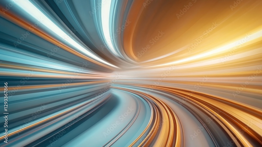 Poster vibrant abstract motion background with dynamic flow of colors