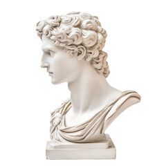 Obraz premium Ancient Greek/Roman Marble Bust - A Timeless Artistic Masterpiece