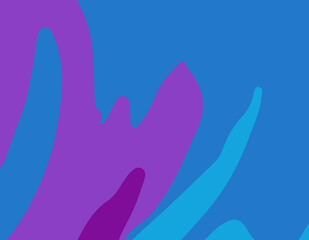 Obraz premium Dreamy Fusion of Blue, Indigo, and Pink Soft and Elegant Abstract Background. Ethereal Swirls of Indigo, Blue, and Pink Creating a Mesmerizing Abstract Design. A Delicate Blend of Sweet Pink, Indigo