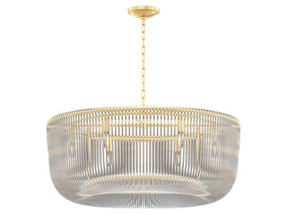 Pierce Large Pendant - Elegant Lighting Fixture Against Black Background