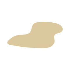 abstract blobs pastel brown for background