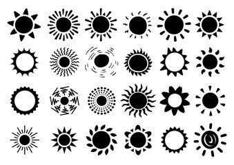 Sun Silhouette Set Collections Sunny Shadow Bundle