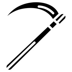 Scythe Vector Icon