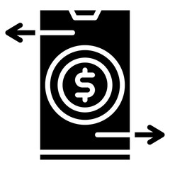 Fund Transfer Vector Icon