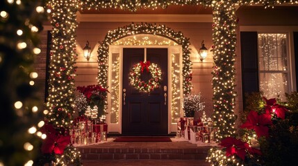 Deck your halls with twinkling lights and dazzling ornaments for a magical Christmas atmosphere. These festive decorations will create a warm and inviting holiday ambiance.