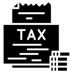 Tax Deduction Vector Icon