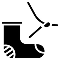 Darning Vector Icon