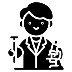 Lab Assistant Vector Icon