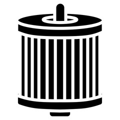 Oil Filter Vector Icon