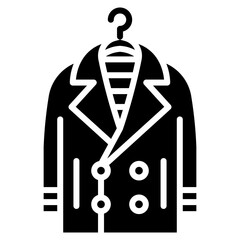 Peacoat Vector Icon