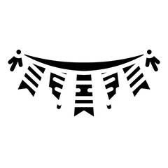 New Year Banner Vector Icon