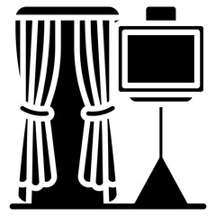 Photo Booth Props Vector Icon