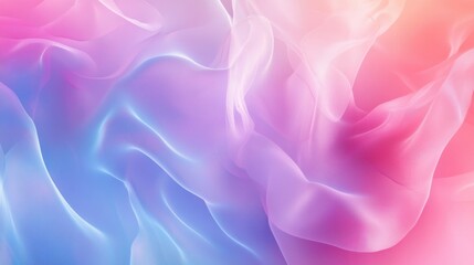 Obraz premium A futuristic abstract gradient with bright neon accents softly blending into pastel tones, forming a dreamy and modern color flow.