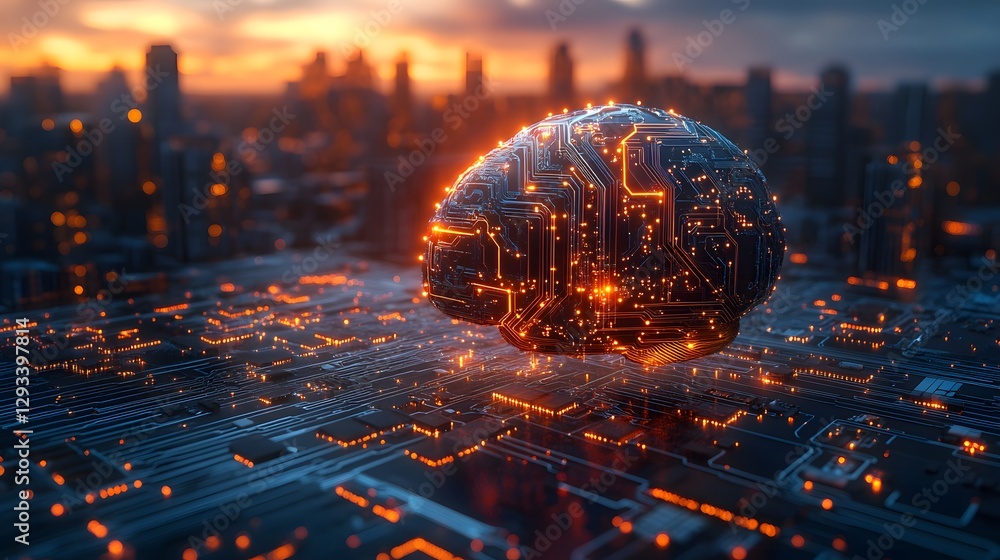 Poster neural circuit and electronic cyber brain in circuit