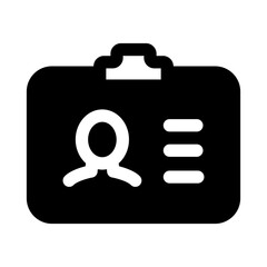 ID card icon