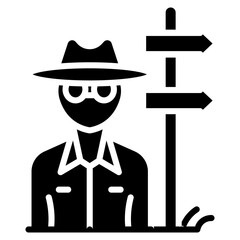 Border Patrol Vector Icon