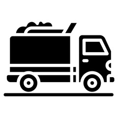 De-icing Truck Vector Icon