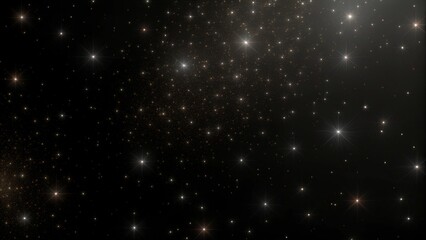 Obraz premium illumination neon space star particle flash light 3D illustration. Abstract background. Magic flickering neon dots or glowing flying lines. technology background