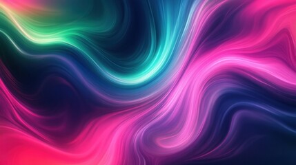 An energetic and modern gradient background with bright magentas, neon greens, and deep blues swirling together in perfect harmony.