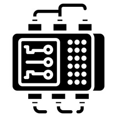 Programmable Logic Controller Vector Icon
