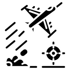 Airstrike Vector Icon