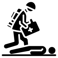 Field Medic Vector Icon