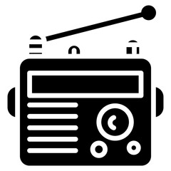 Dispatch Radio Vector Icon