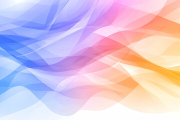 Abstract colorful wavy design background