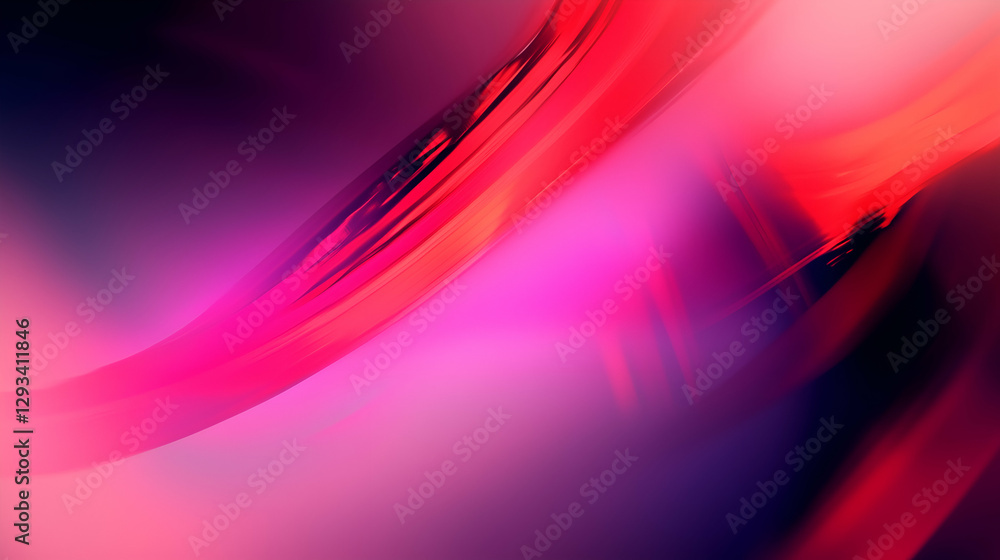 Poster abstract wavy light background fuchsia and purple color