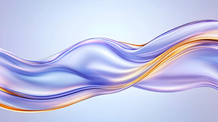 Fototapeta premium Abstract Flowing Liquid Design, Soft Colors