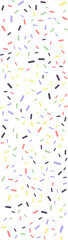 Colorful abstract sprinkles background 