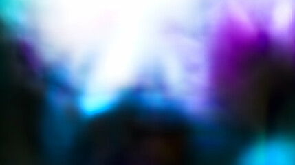 Abstract blur background color spots spectrum green