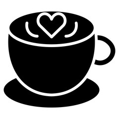 French Vanilla Latte Vector Icon