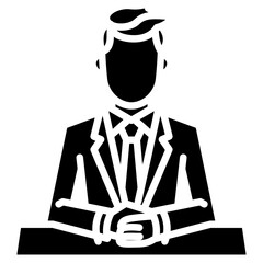 Soccer Post Match Interview Vector Icon