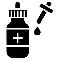 Medicine Dropper Vector Icon